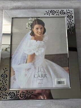 CARR 8x10 Photo Frame Silver Tone